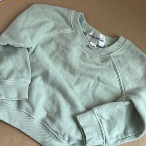 All The Babies brand organic cotton sweatshirt 6-12m NWT